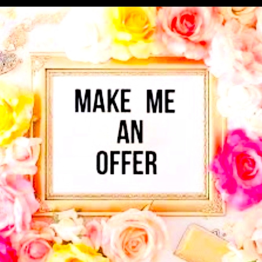 All reasonable offers accepted💫